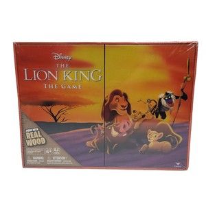The Lion King Board Game Made with Real Wood Ages 6+ Great Fot Kids & Adults